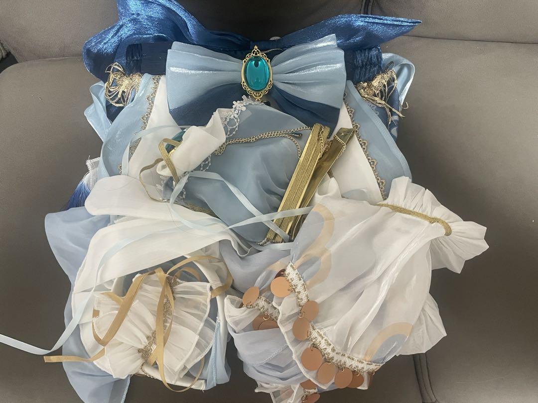 【2025年製 新品】 同人メイド衣装 ニィロウ 原神 コスプレ 衣装 UWOWO Nilou コスプレ衣装