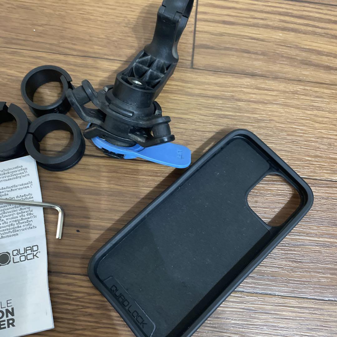 QUAD LOCK ハンドルバーマウント　DAMPENER iPhoneケース