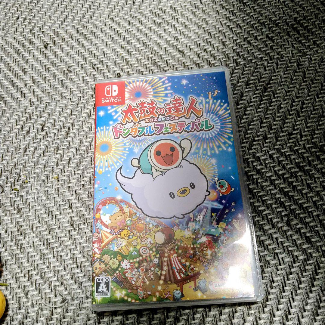 Nintendo switch 太鼓の達人ドンフェスティバル　太鼓　バチ　ソフト