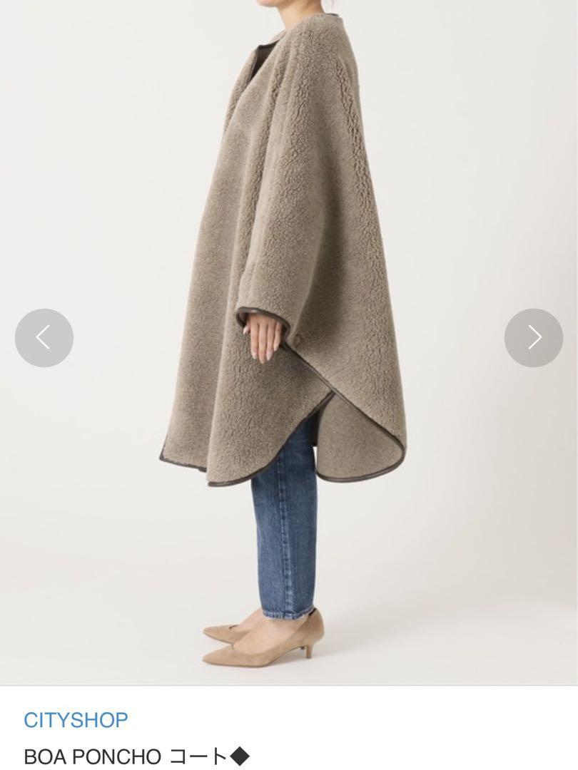 CITY SHOP BOA PONCHO コート CITY SHOP BOA PONCHO コート