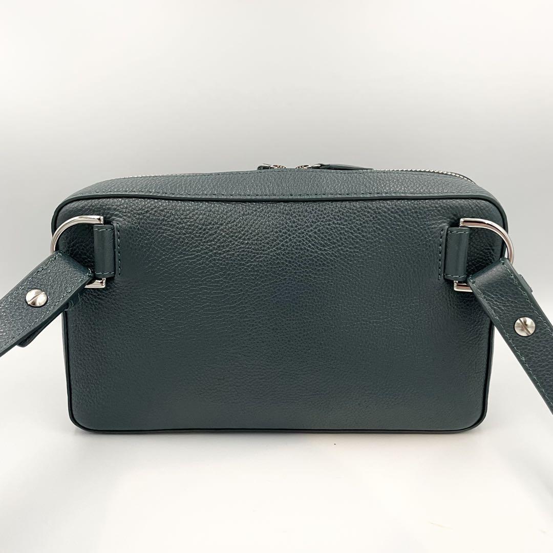 極美品☆マザーハウス リニア 2way ショルダー・ボディバッグ