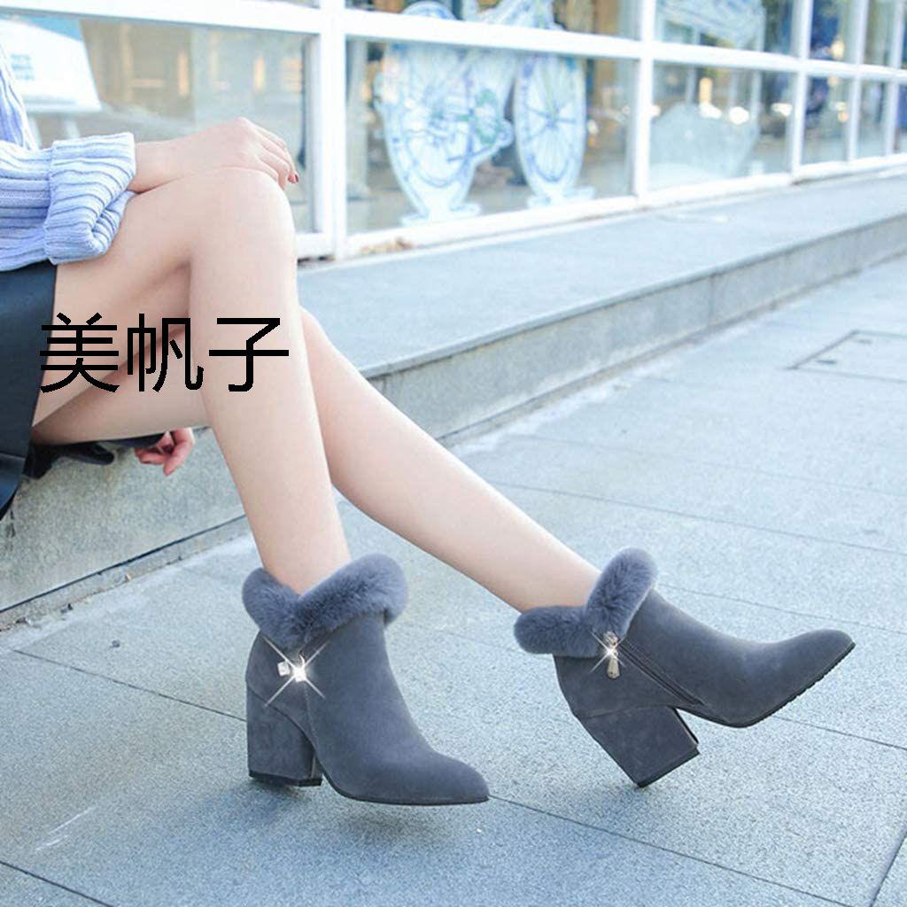 ショートブーツ レディース ブーツ 秋冬l Nu7zY-m18010256553 アンクルブーツ ファー 女性ブーツ 高評価通販