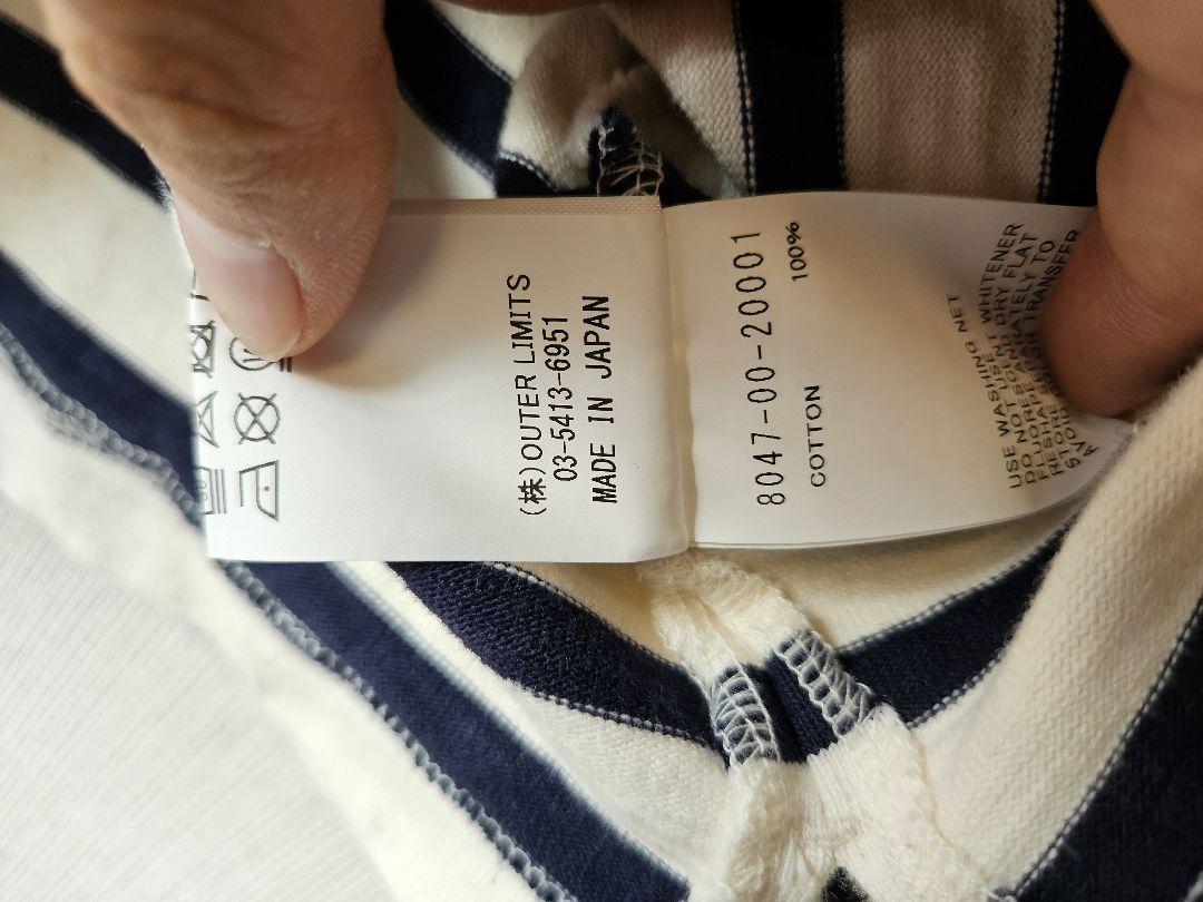 nigelcabourn ボーダーロンT