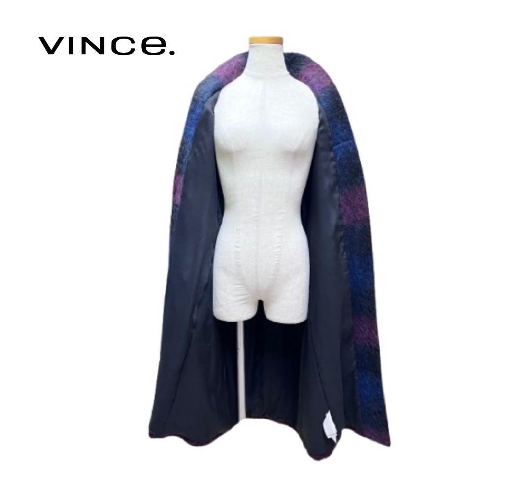 新品タグ付！ヴィンスVINCE. ベルト付き ウールアルパカ コートmh519