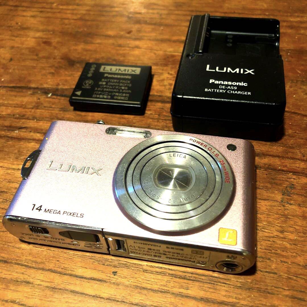 ❤️ LUMIX DMC-FX66 ❤️スマホ転送可❤️充電器・バッテリー付 Panasonic LUMIX DMC-FX66【充電器付】 カメラ