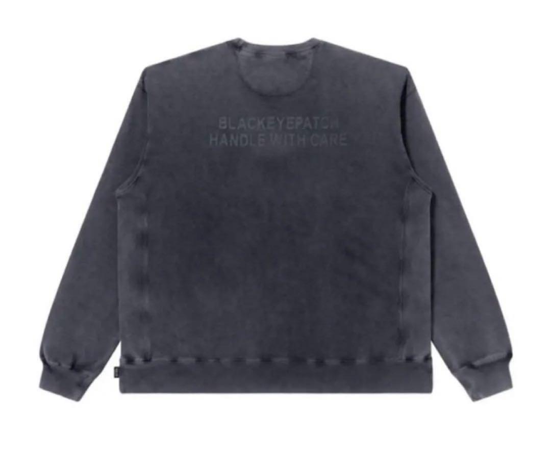 blackeyepatch ブラックアイパッチ スウェット トレーナー顔料