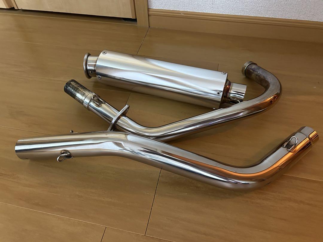 エイプ50用 水本レーシング製レーシングマフラー