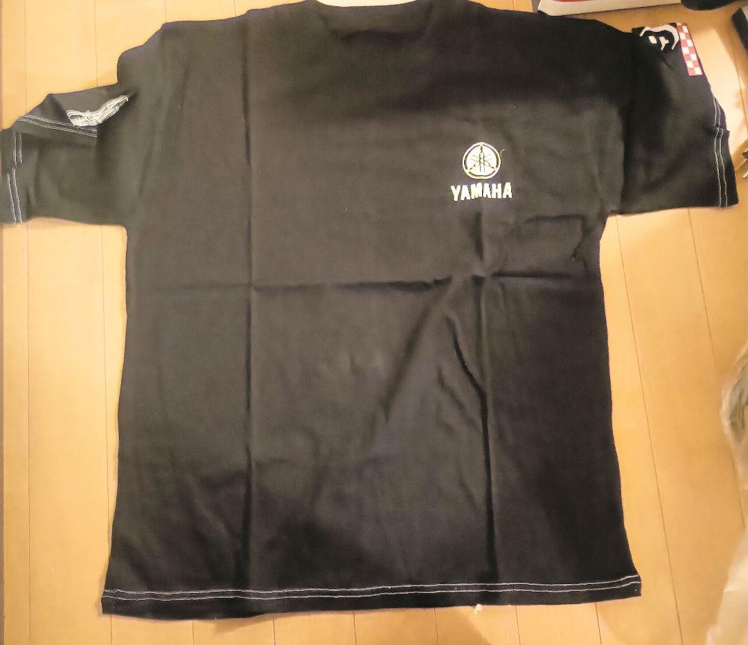 YAMAHA 黒 Tシャツ グラフィック付き