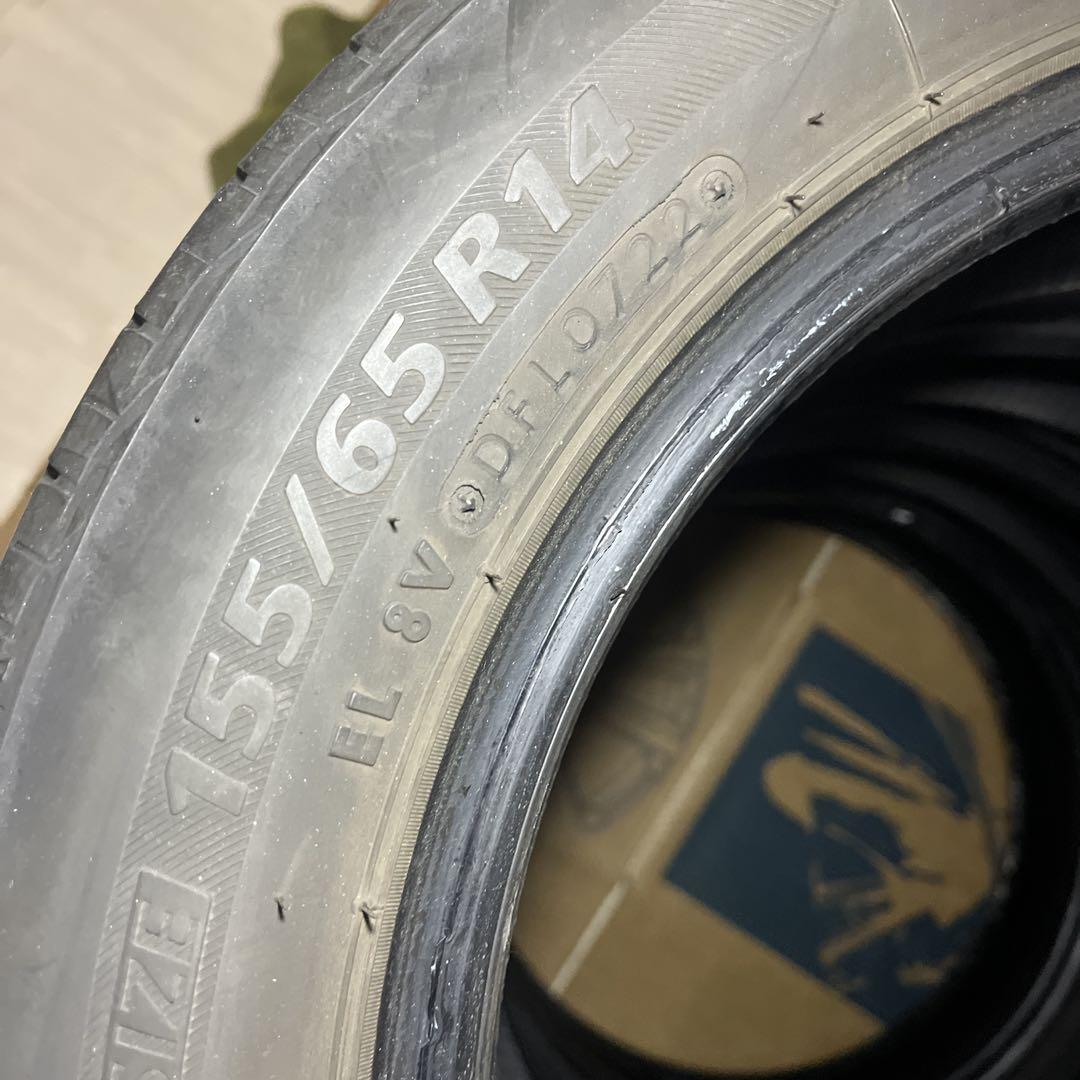 155/65R14 サマータイヤ 夏タイヤ4本セット　激安送料無料