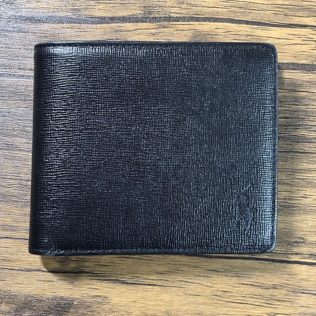 Polo Ralph Lauren ブラック 二つ折り財布