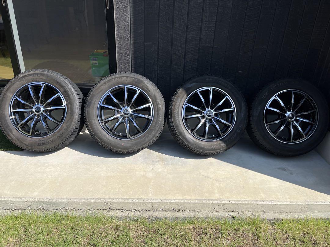 【送料無料】スタッドレスホイールセット4本　205/65R16（22年製）