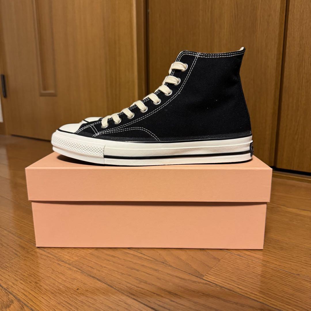 converse Addict 27cm 未使用品 CONVERSE ADDICT CHUCK TAYLOR BLACK 27cm - メルカリ