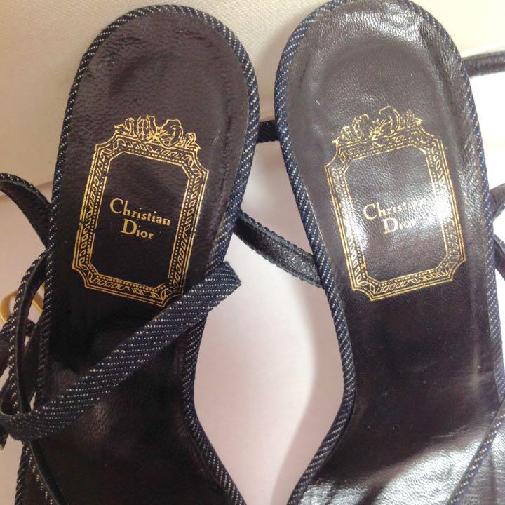 未使用 Christian Dior サンダル23.5cm u7QmF-m18018903912 限定品安い