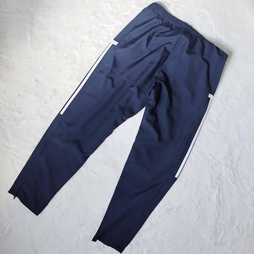 adidas ネイビー ジャージ 上下セット ウィンドブレーカーとシャカパン