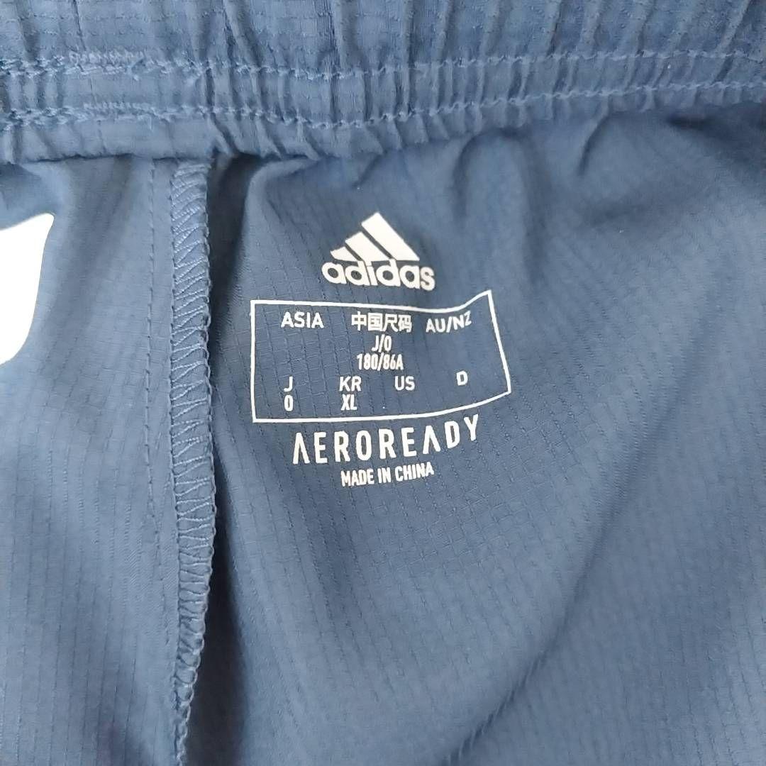 adidas ネイビー ジャージ 上下セット ウィンドブレーカーとシャカパン