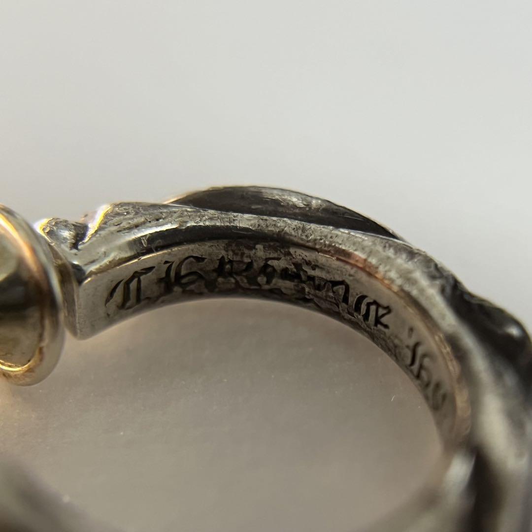 正規品 □ Chrome Hearts スクロールフープピアス インボイス