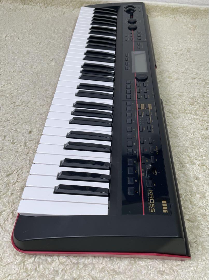 【美品】KORG コルグ KROSS 61鍵盤 シンセサイザー