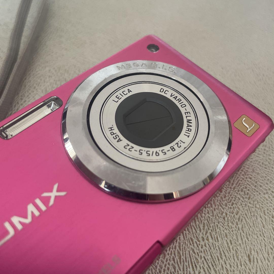 在庫処分セール テ Panasonic メルカリ - 動作確認未 ピンク DMC-FS7 デジタルカメラ