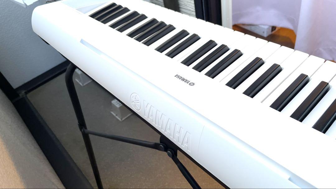 YAMAHA NP-12WH 61鍵電子ピアノ ペダル付