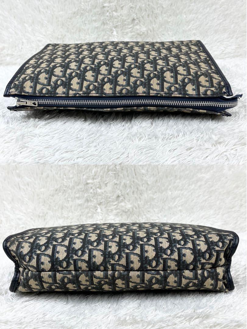 美品】クリスチャンディオール トロッター クラッチバッグ