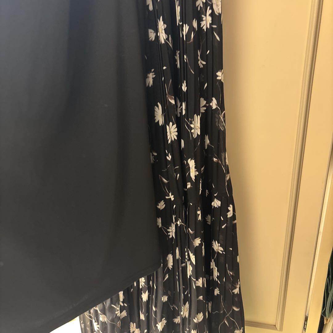 美品！snidel,スナイデル,Sustaina20周年ワンピース,黒,0,S