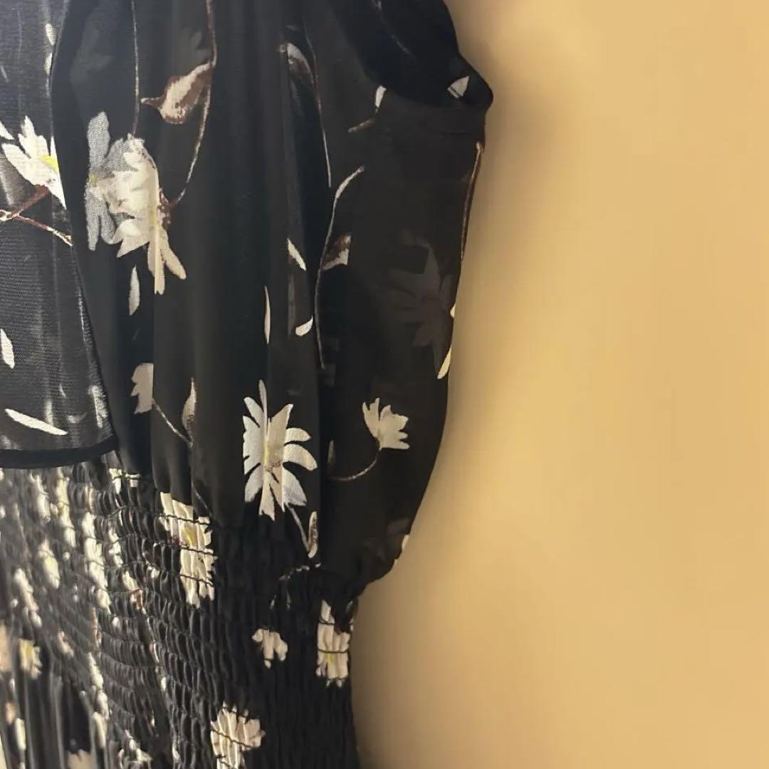 美品！snidel,スナイデル,Sustaina20周年ワンピース,黒,0,S
