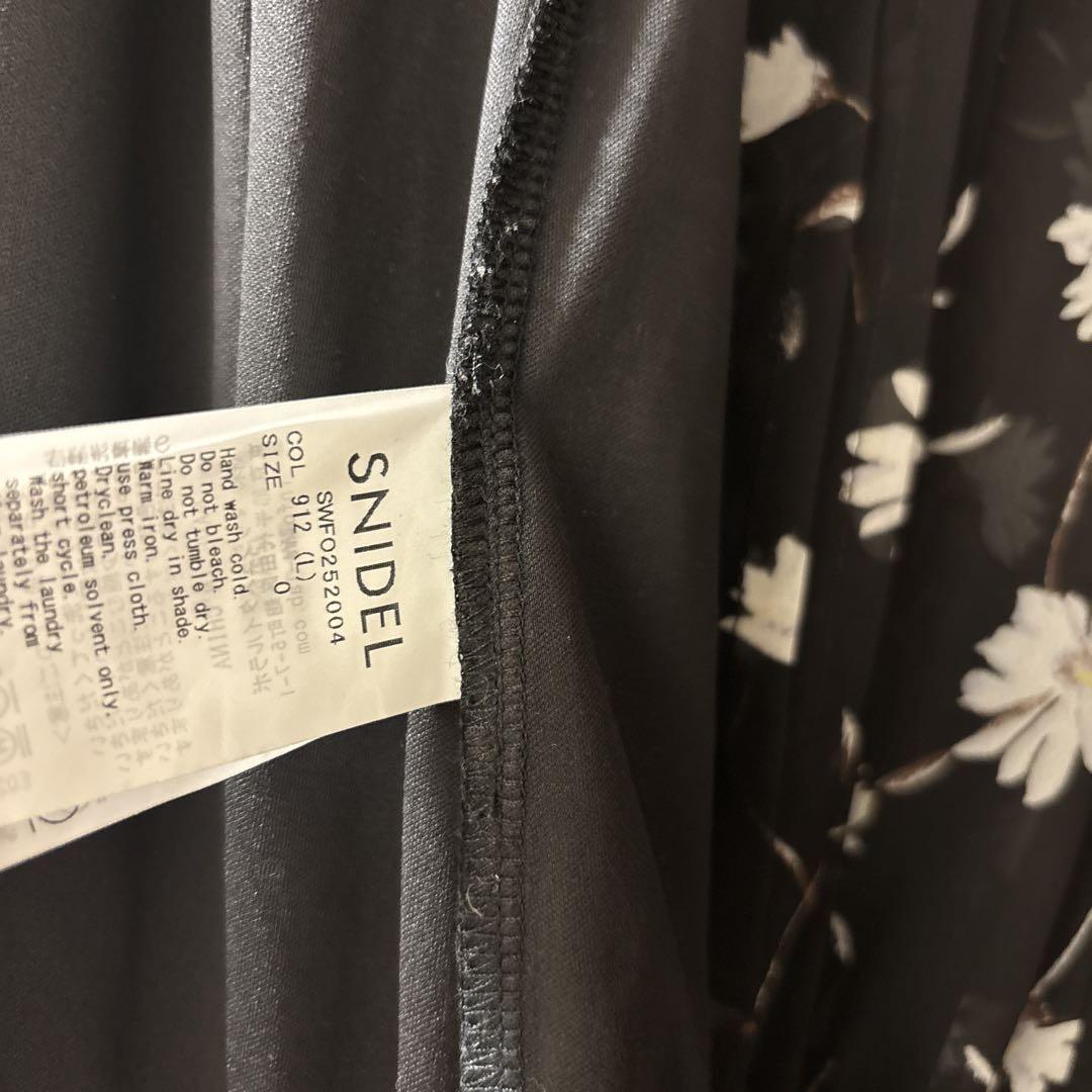 美品！snidel,スナイデル,Sustaina20周年ワンピース,黒,0,S