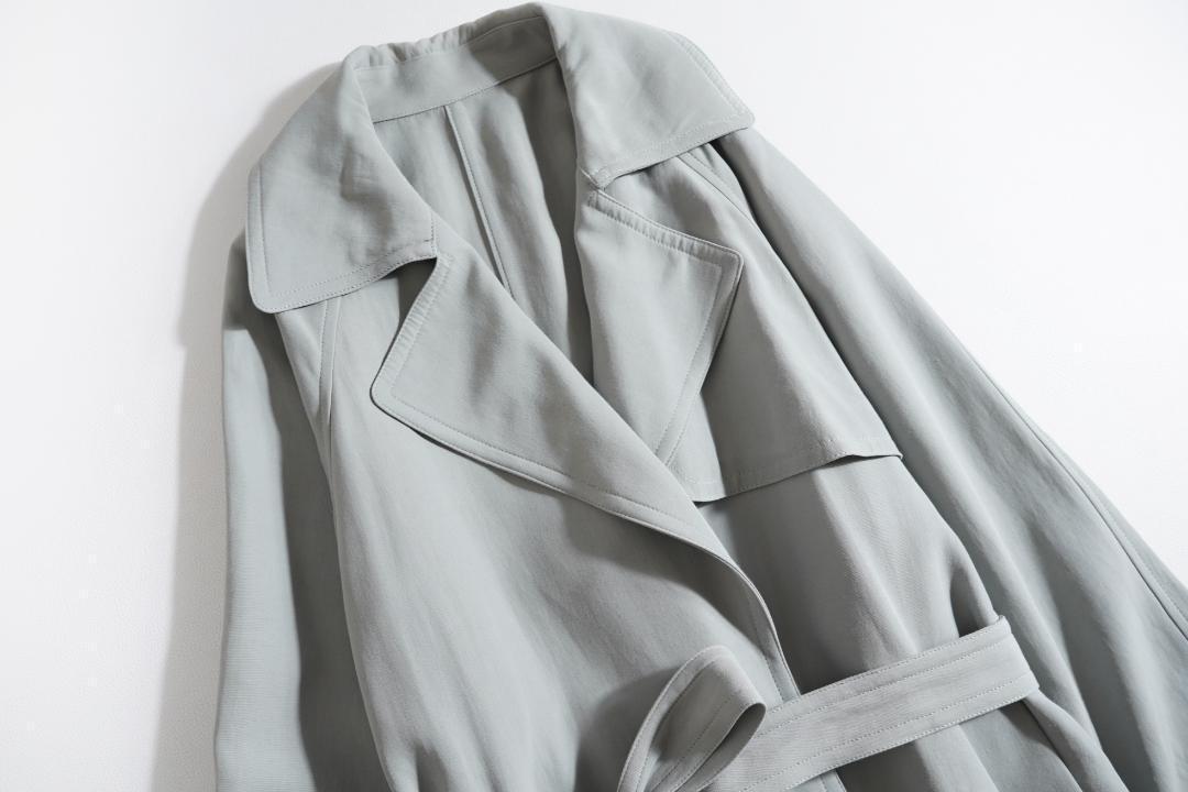 909*イエナ IENA アセテートコットンオーバーチェスターコート