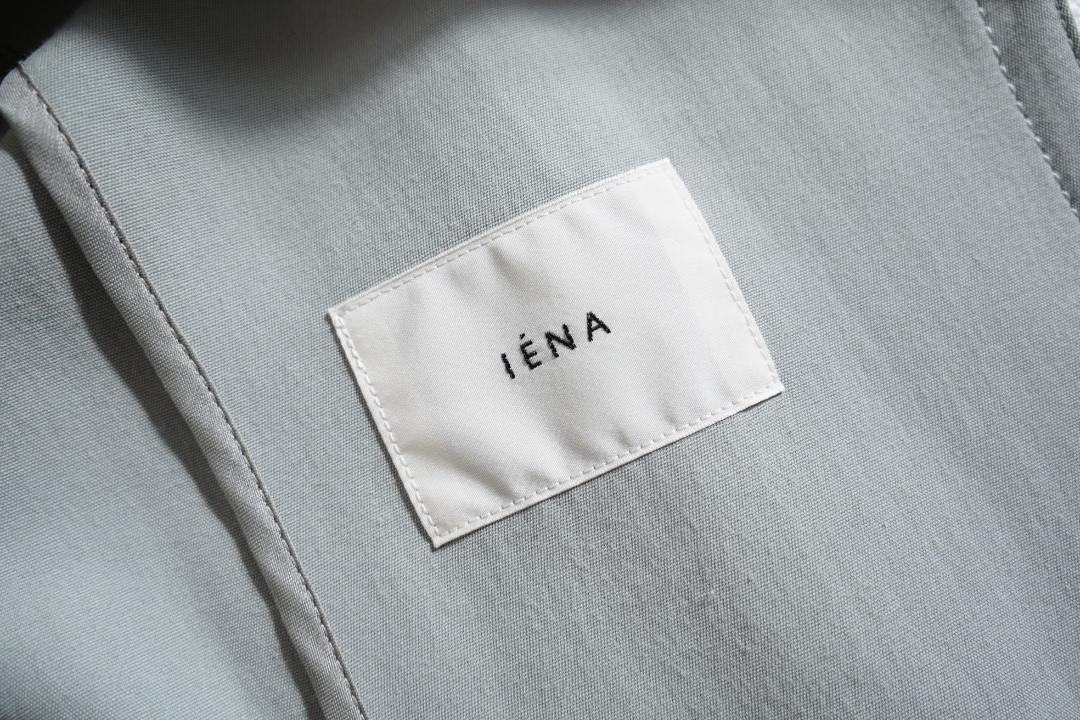 909*イエナ IENA アセテートコットンオーバーチェスターコート