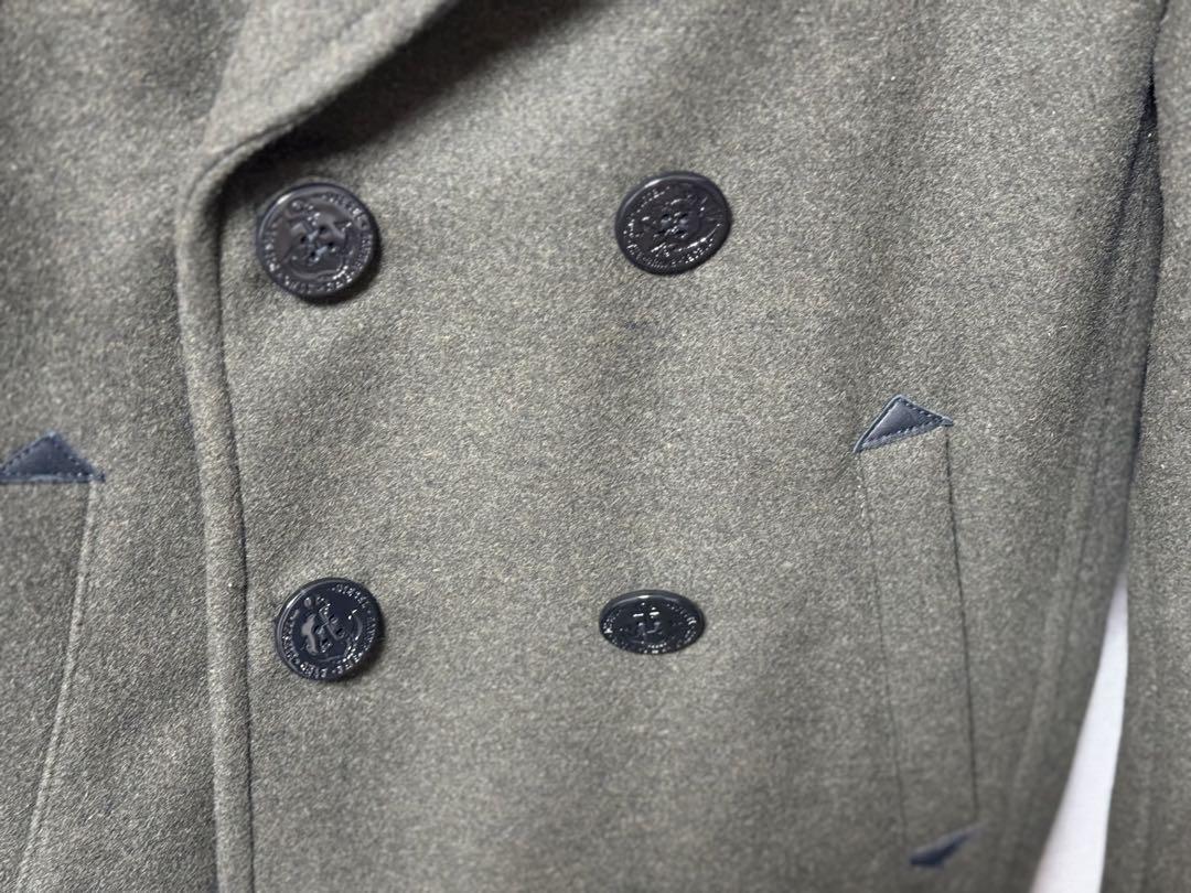 DIESEL】【アウター】ディーゼル『チェック柄レザー切替ジップ