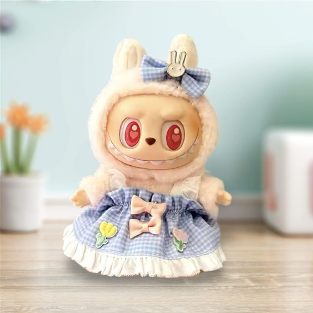 LABUBU 着せ替え服 17センチ 5点セット labubu ラブブ ぬいぐるみ着 17cm着せ替え服 可愛い 5点セット