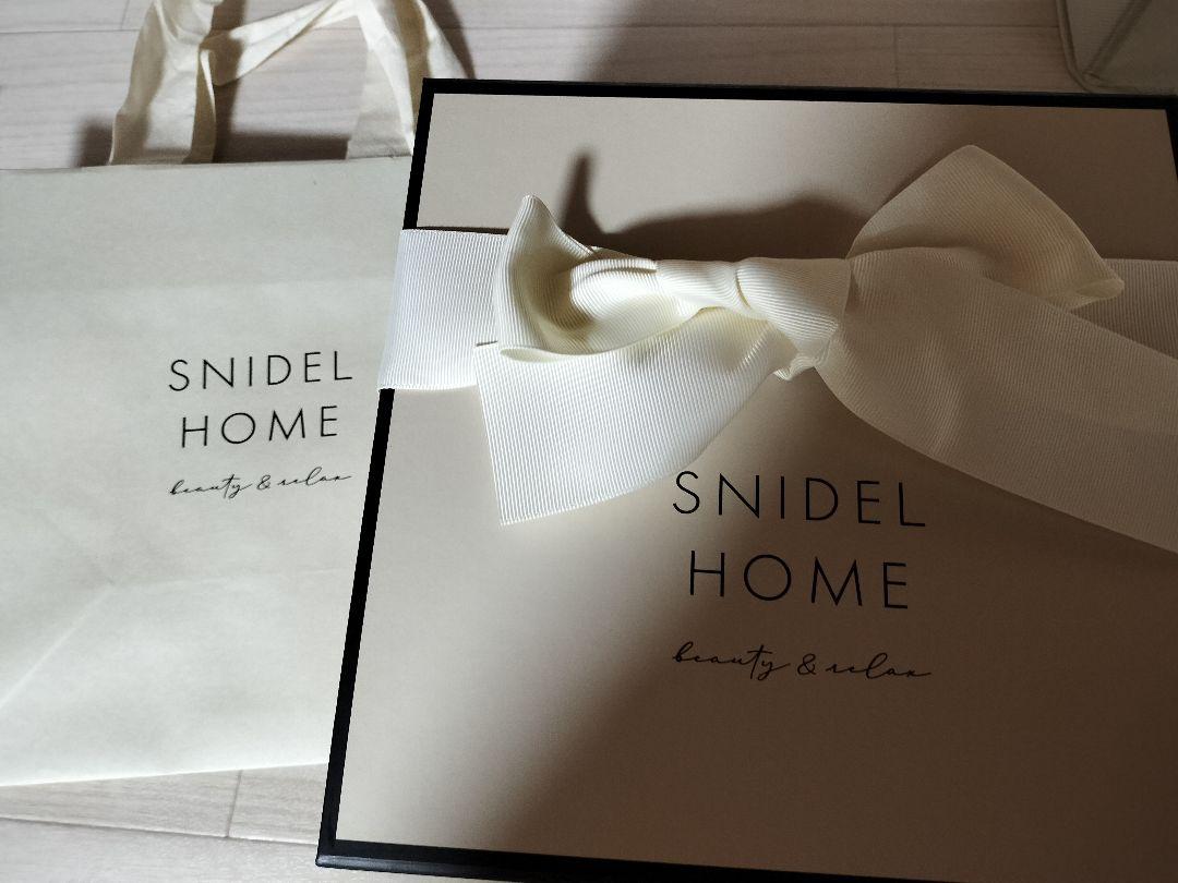 SNIDEL HOME フラワープリントロングドレス