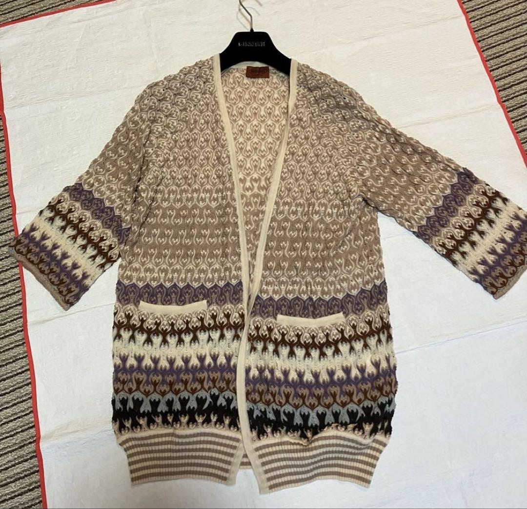 小物などお買い得な福袋 MISSONI 編み込みカーディガン トップス