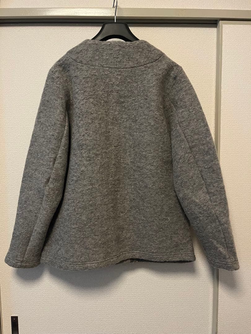 ジャックマン★jackman★Wool Collarless Jacket★ ジャックマン★jackman★Wool Collarless Jacket★