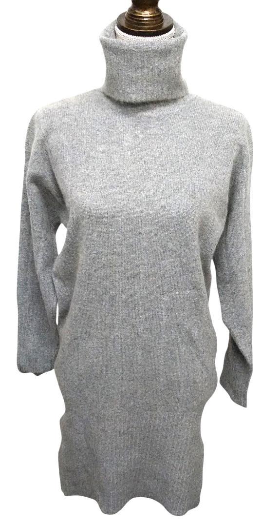 KRIZIA　MAGLIA　カシミヤ　タートルネック　ニット　長袖　ワンピース