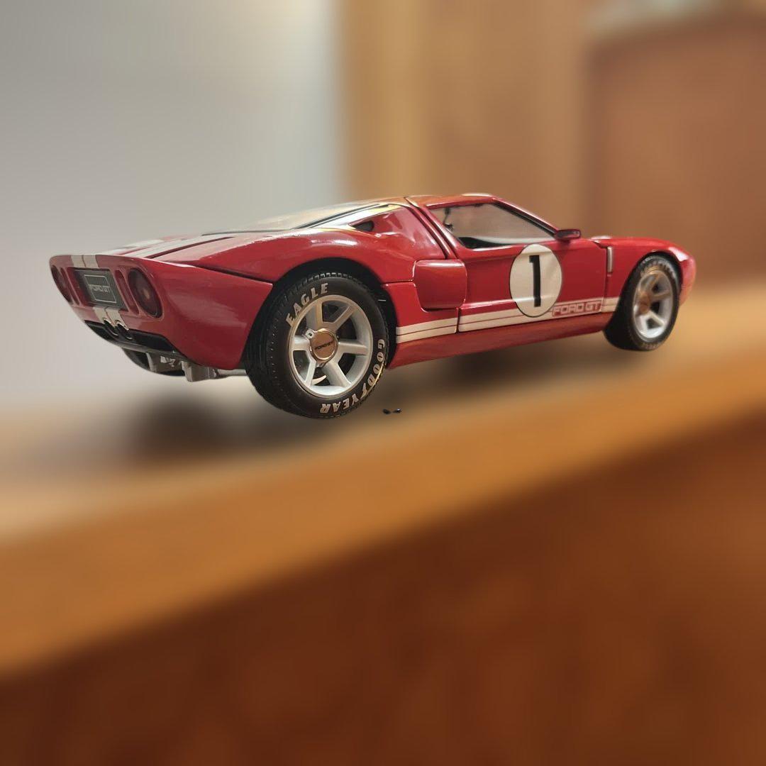 1/18 Ford GT ミニカー レッド