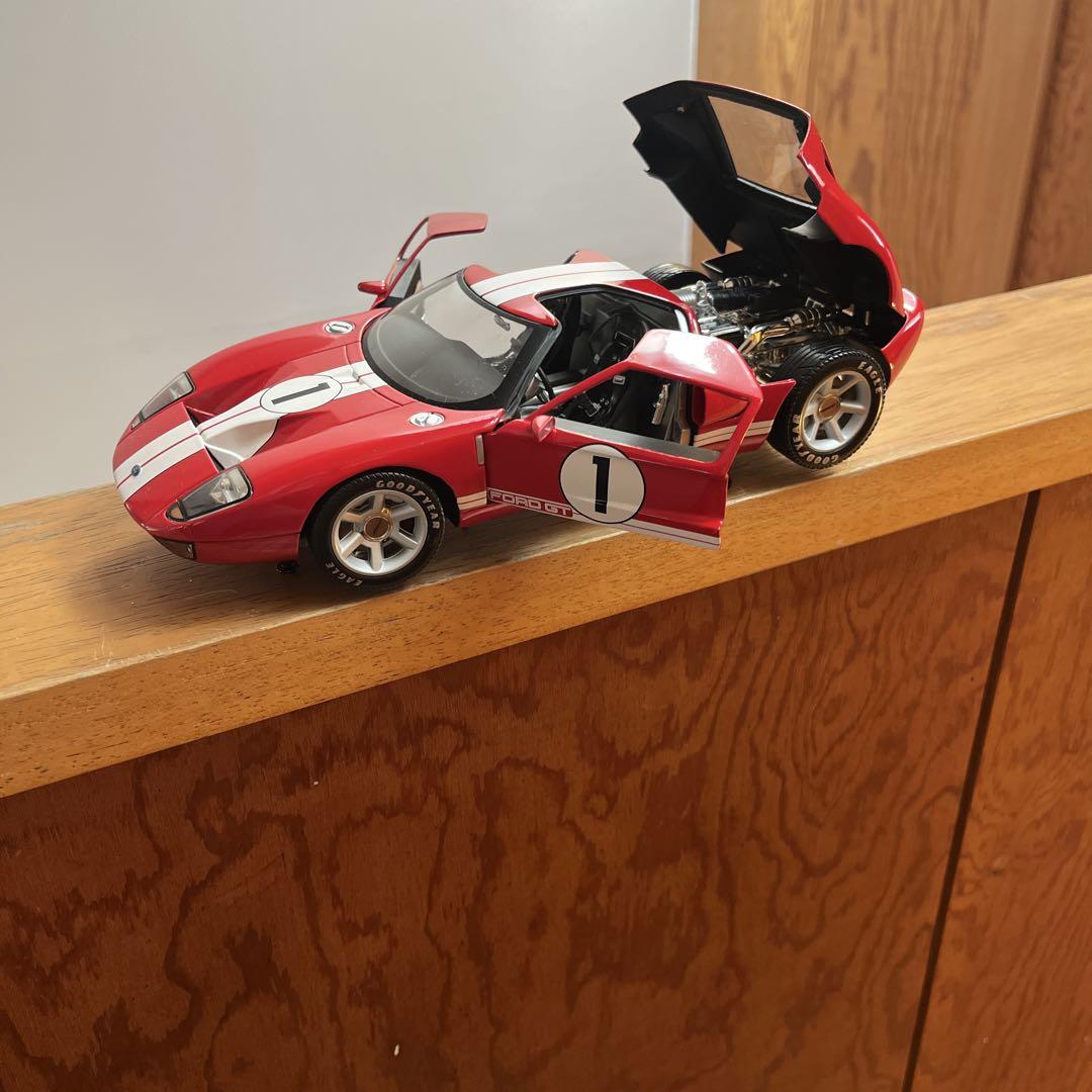 1/18 Ford GT ミニカー レッド
