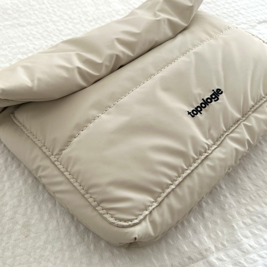 topologie トポロジー ミュゼット スモール オフホワイトPuffer