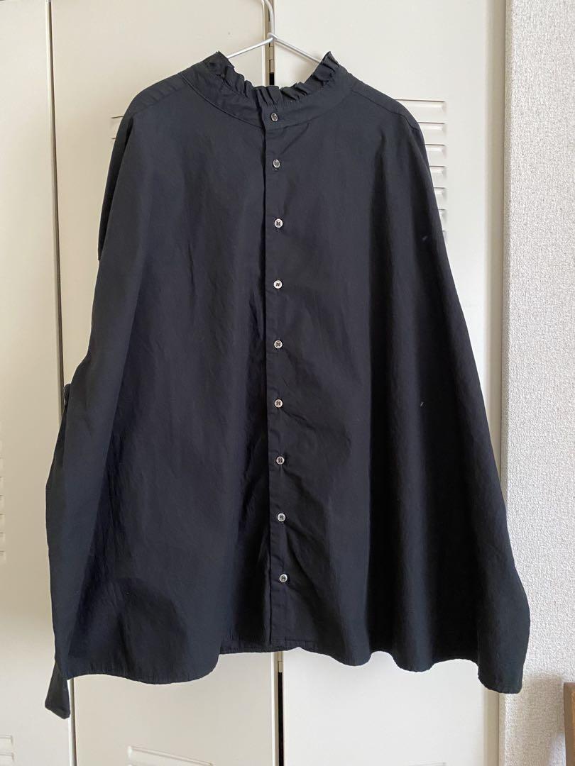 【未使用品】 Brocante / ブロカント ヴロンブラウス 黒