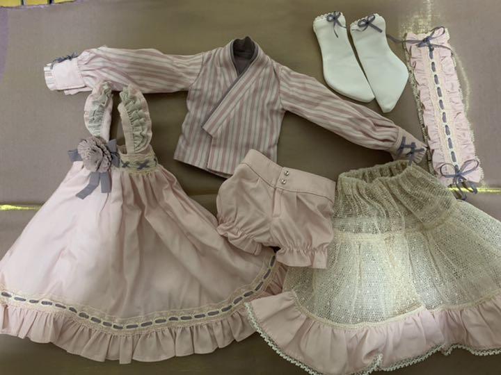 MDD ワンピース セット ドール服 U74qS-m18030532286 MSD 用洋服 ドレス 2022正規激安