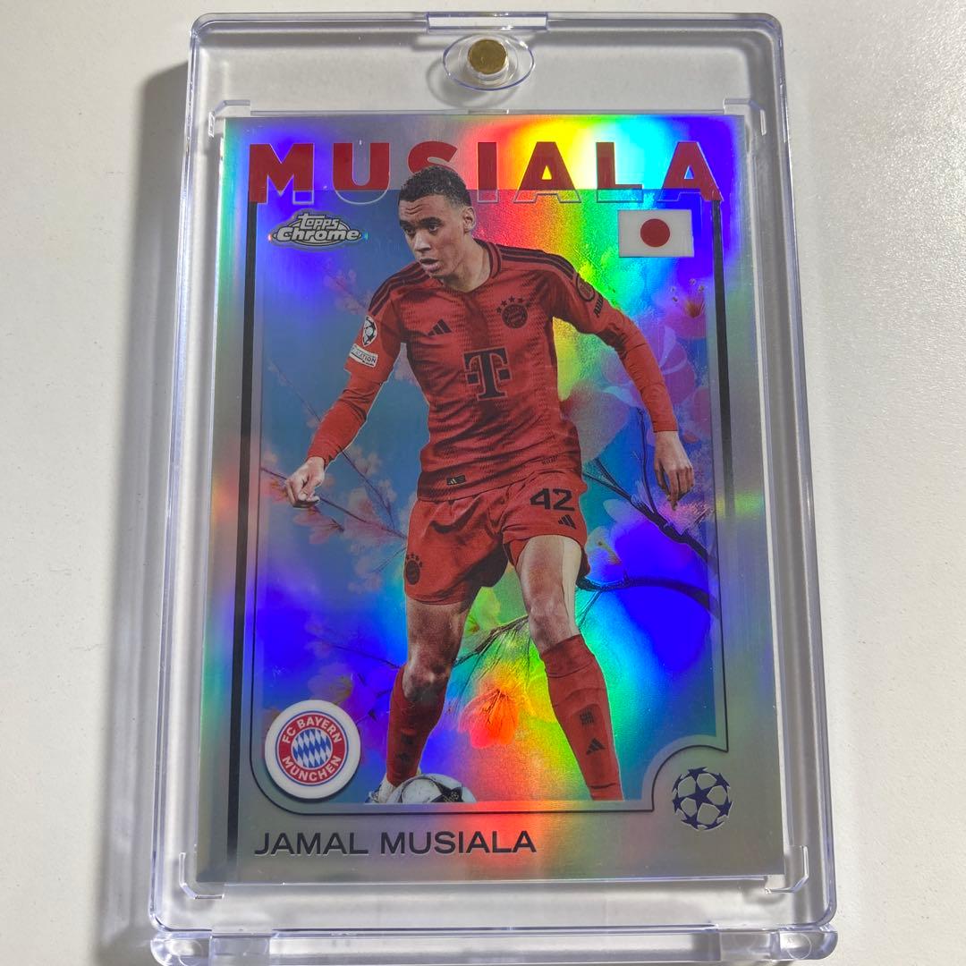 JAMAL MUSIALA FCバイエルン ミュンヘン 桜パラレル目立った傷や汚れなし
