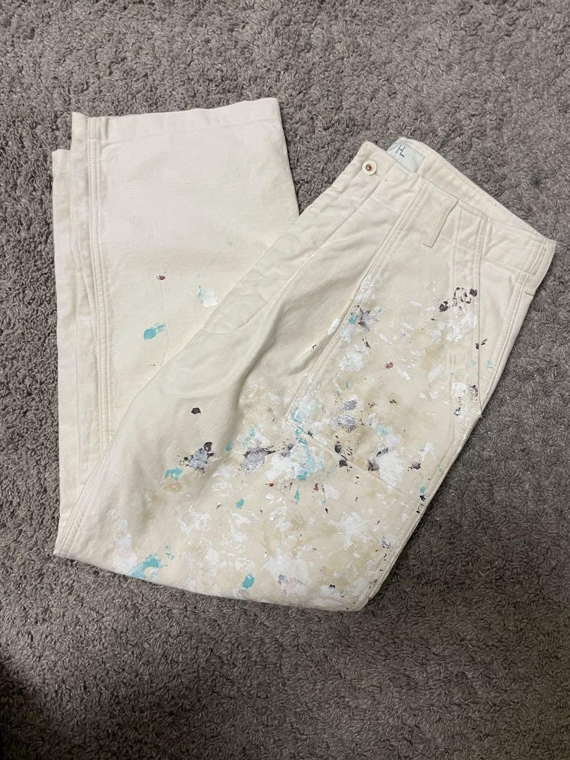 パンツ HERILL Backsatin splash Utilitypants