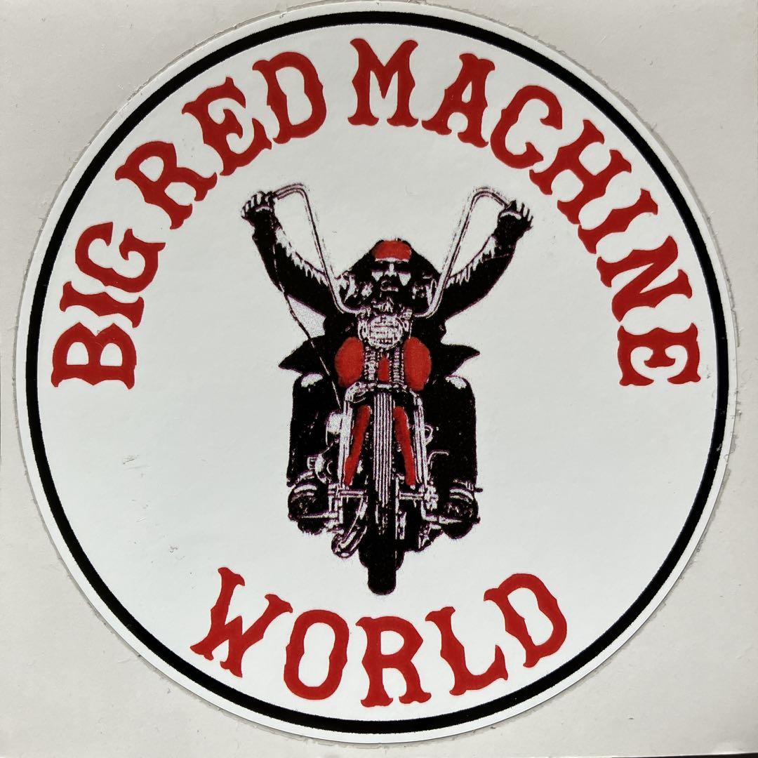 SUPPORT YOUR LOCAL 81 ビッグレッドマシン ステッカー