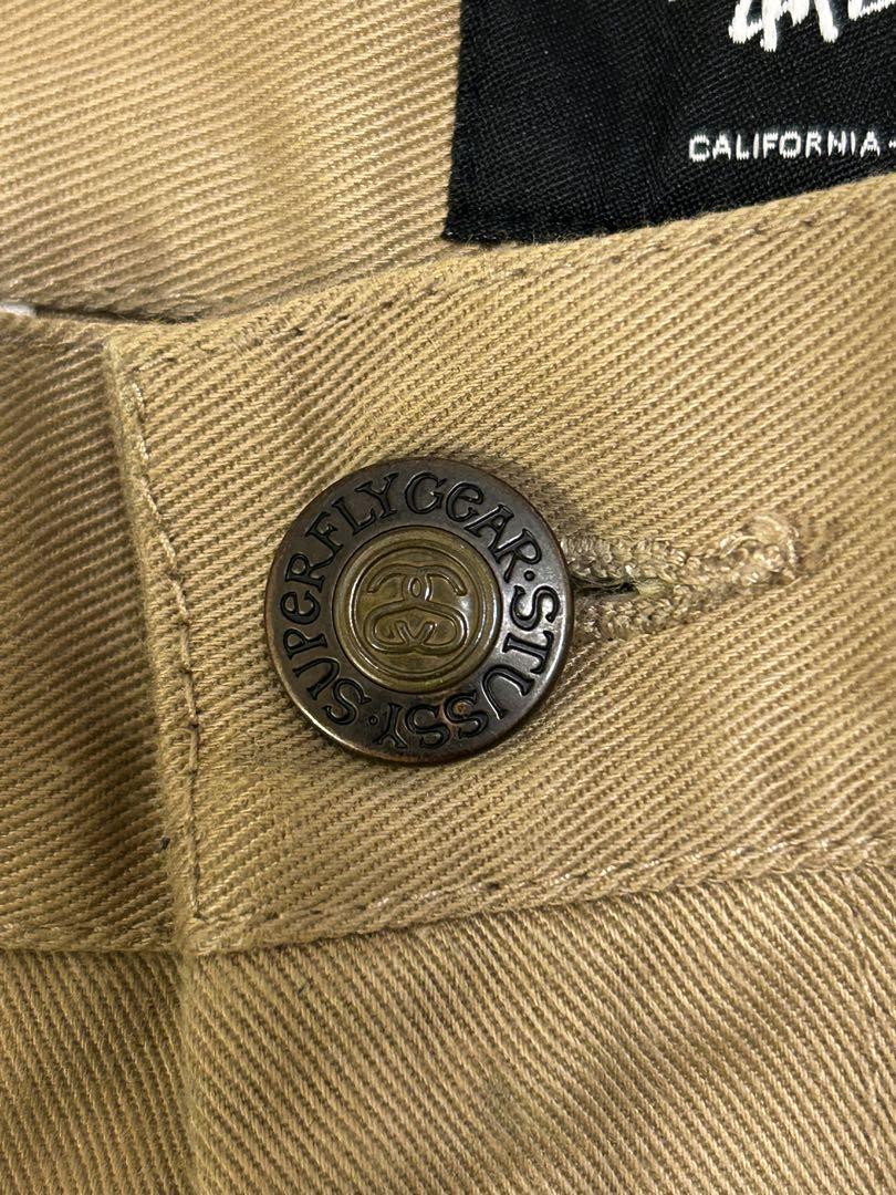 STUSSY チノパン ベージュ カーキ ステューシー 34インチ