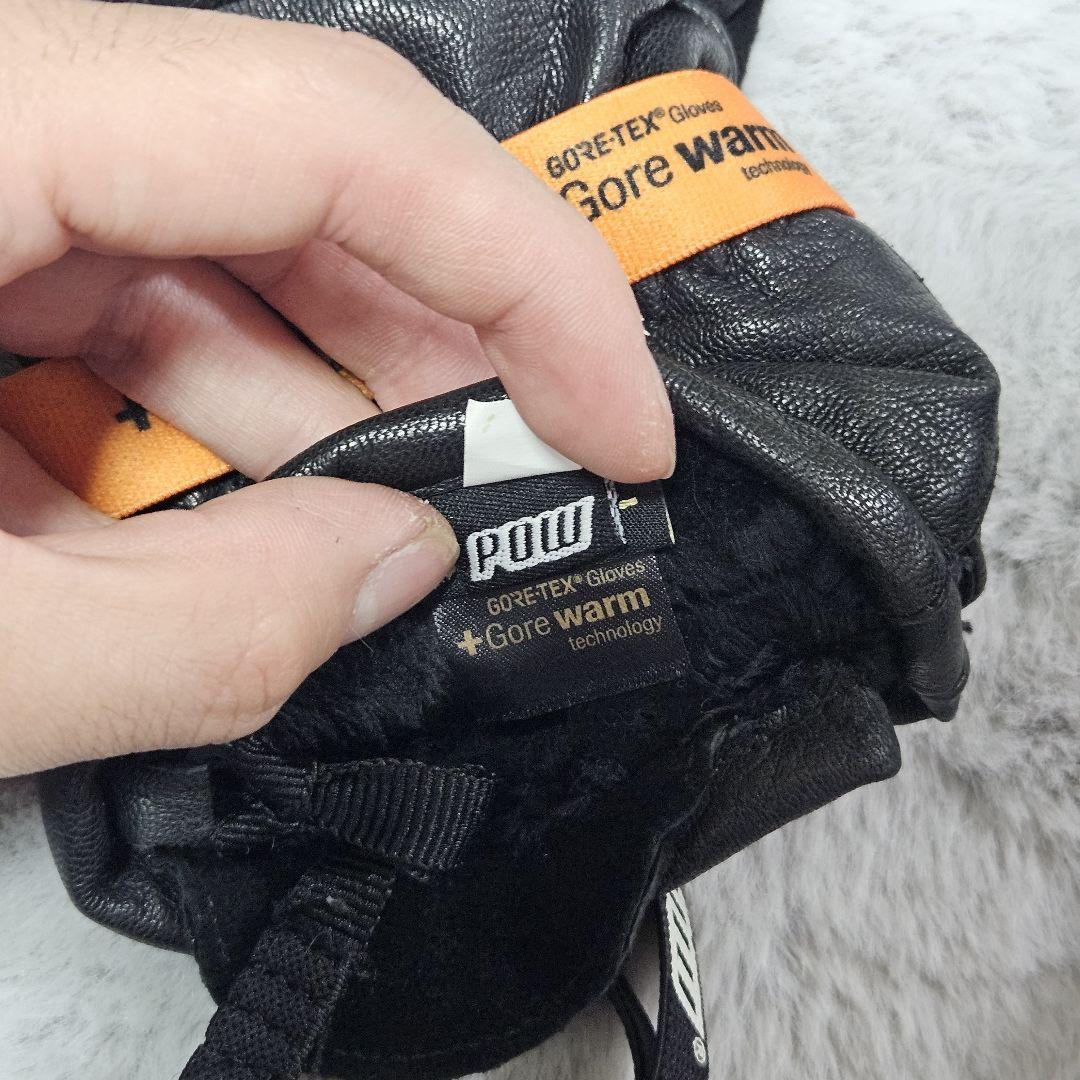 【POWメンズグローブ】GORE-TEX スキー・スノボ【美品】