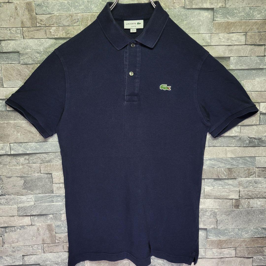 LACOSTE ラコステ ポロシャツ 半袖 シェルボタン 定番アイテム