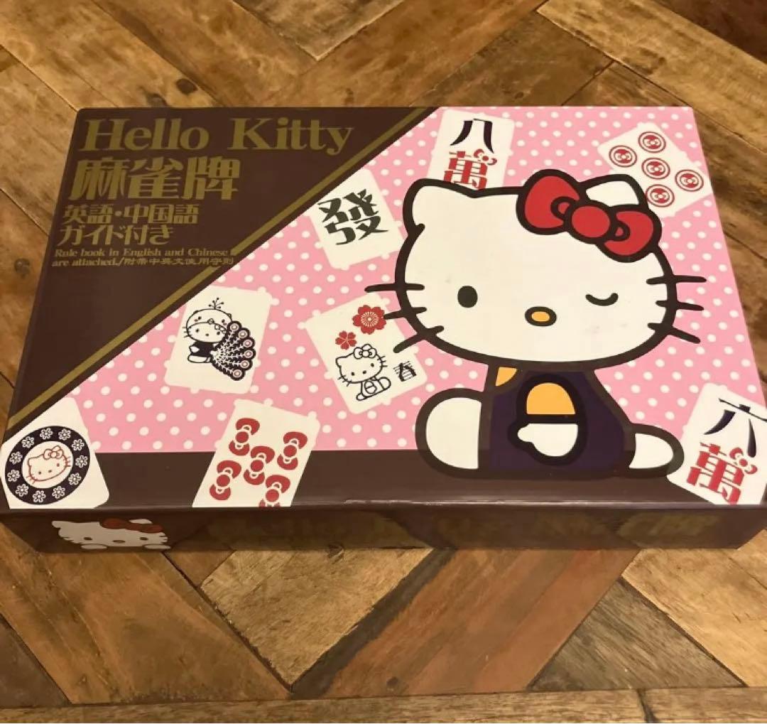 ハローキティ 麻雀牌 月 ☾様用】麻雀牌 28mm牌 ハローキティ 麻雀セット