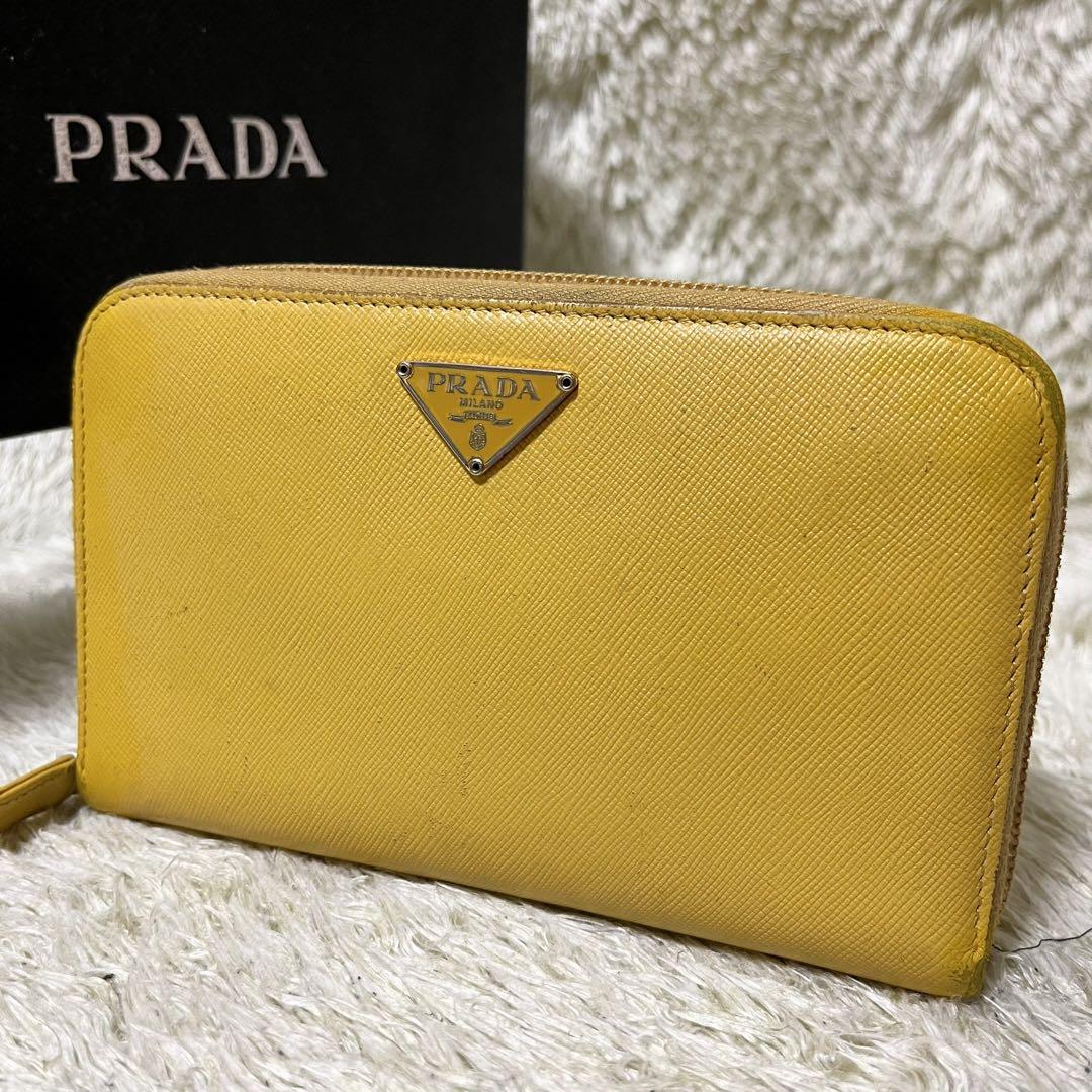 【未使用】KITAMURA　サフィアーノレザー　フラップ長財布　イエロー 長財布｜キタムラオンラインショップ