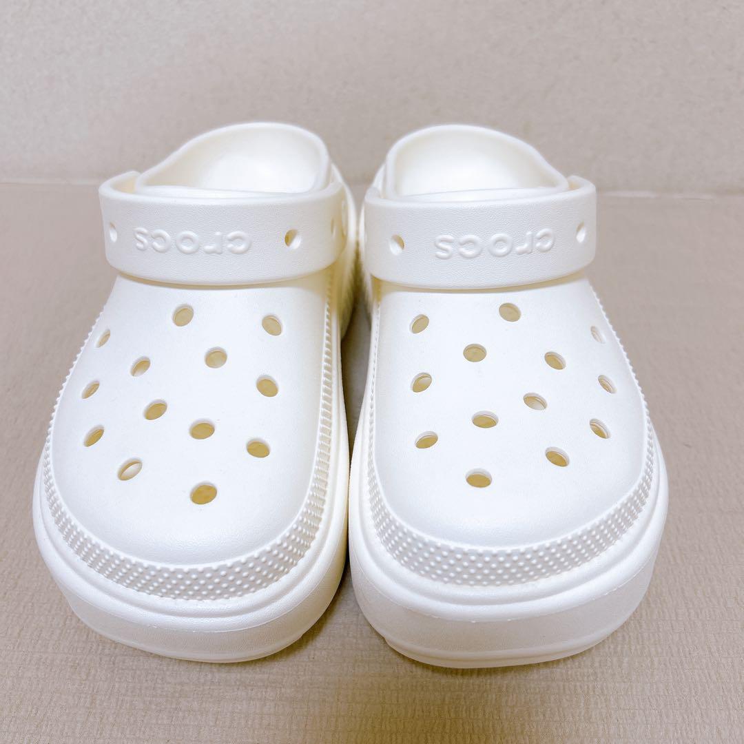 ✨未使用品✨ クロックス stomp clog ストンプクロッグ ホワイト