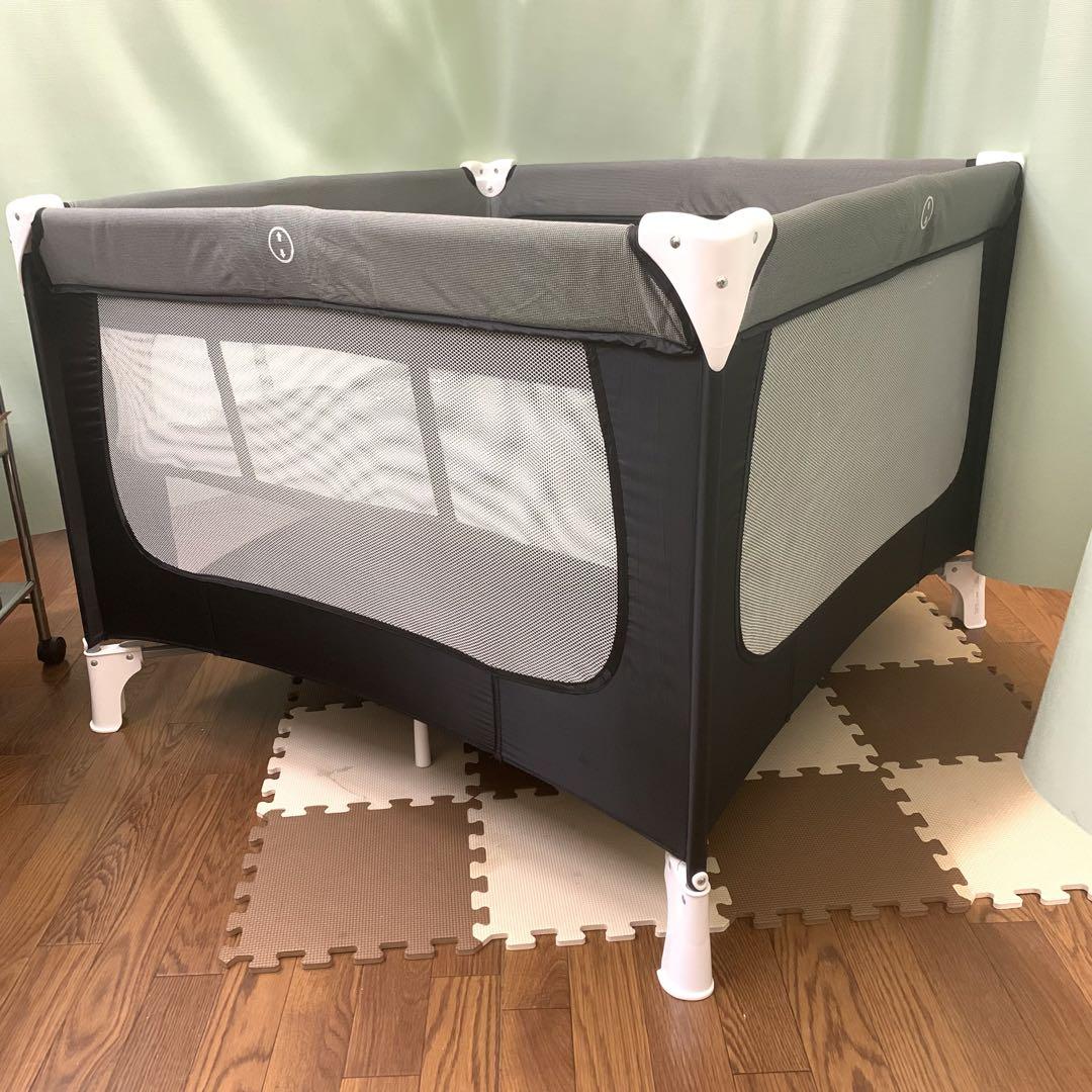 ☆超美品☆ 【KATOJI 】カトージ ベビーベッド プレイヤード